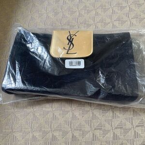 NWOT Vintage YSL makeup bag NEVER USED